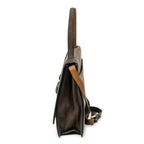 Loewe Vintage Bucket Crossbody Brown Suede Leather — view 3