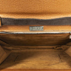 Loewe Vintage Bucket Crossbody Brown Suede Leather — view 9