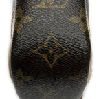 Louis Vuitton Danube Brown Monogram Canvas Shoulder Bag — view 7