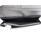 Prada 2 M0836 Saffiano Leather Foldable Long Wallet Billfold Coin Purse — view 4