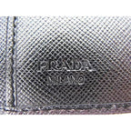 Prada 2 M0836 Saffiano Leather Foldable Long Wallet Billfold Coin Purse — view 6