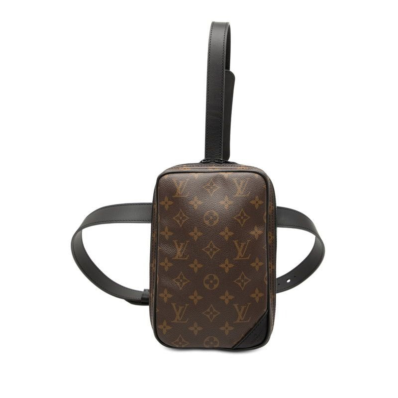 Louis Vuitton Monogram Solar Ray Utility Side Bag Brown Black Leather