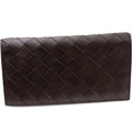 Bottega Veneta Long Wallet Without Coin Purse Intrecciato Calf