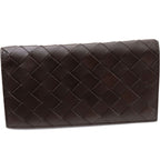 Bottega Veneta Long Wallet Without Coin Purse Intrecciato Calf