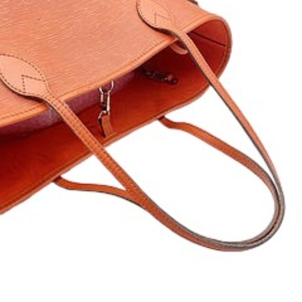 Louis Vuitton Epi Tote Neverfull MM Bag Orange — view 6