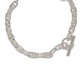 Hermes Chaine D'ancre GM B-00 Necklace Silver 925 Men