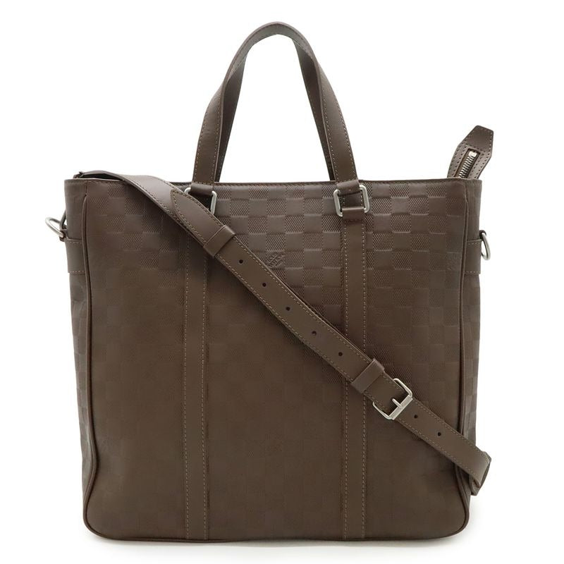 Louis Vuitton Damier Infini Tadao PM Tote Bag Business 2-Way Shoulder