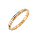 Tiffany & Co Lucida Band Ring Pt Platinum 18k PG Pink Gold 750