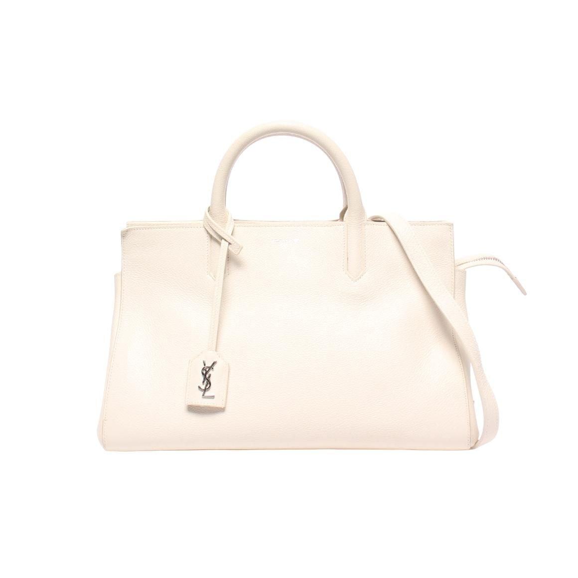 Saint Laurent Paris 2-Way Shoulder Bag Crossbody Cover Rib Goche