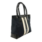 Gucci Tote 002 Canvas Black Navy Gold — view 2