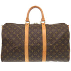 Louis Vuitton Keepall Bandouliere 45 Monogram Boston Bag 1202 — view 2