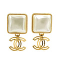 Chanel Earrings White Gold