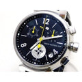 Louis Vuitton Quartz Watch Tambour la Bree Cup Chronograph Black