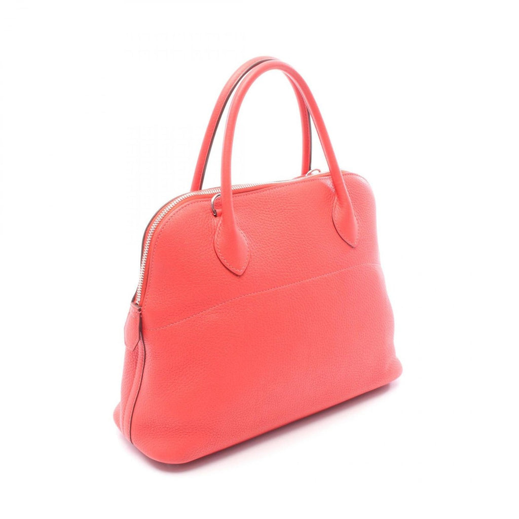 Hermes Handbag Bolide 31 Rose Jaipur Leather Red — view 2