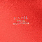 Hermes Handbag Bolide 31 Rose Jaipur Leather Red — view 4