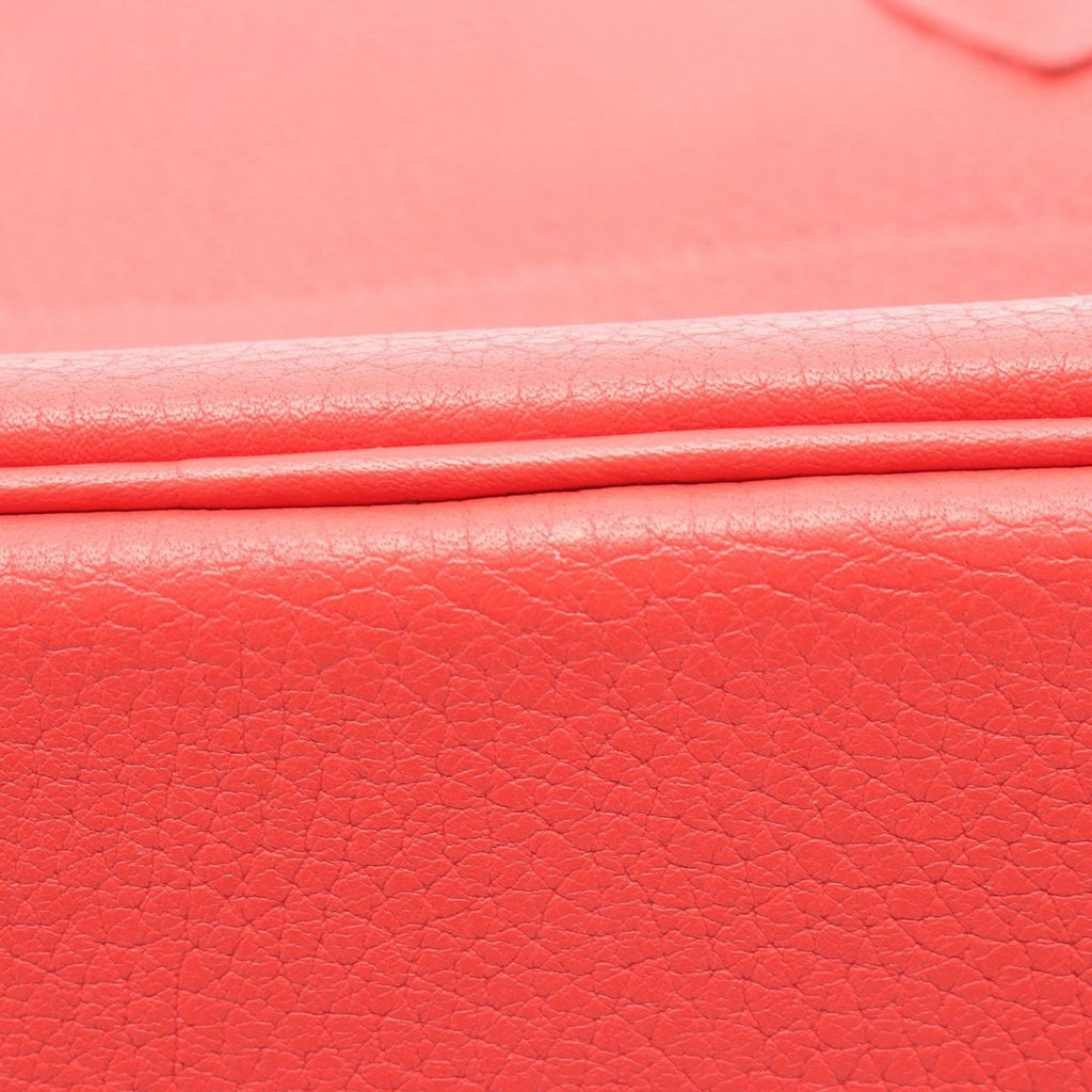Hermes Handbag Bolide 31 Rose Jaipur Leather Red — view 7