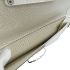 Louis Vuitton Portefeuille Astrid M6659 J Epi Leather Silver Hardware Ivoire — view 5