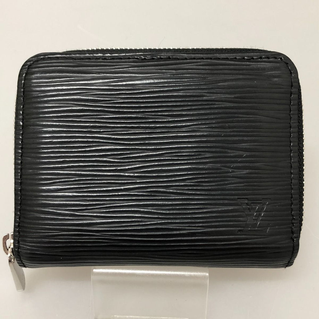 Louis Vuitton Epi Zippy Coin Purse Case Main Item Only Black — view 2