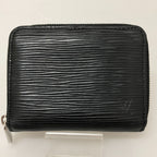Louis Vuitton Epi Zippy Coin Purse Case Main Item Only Black — view 2