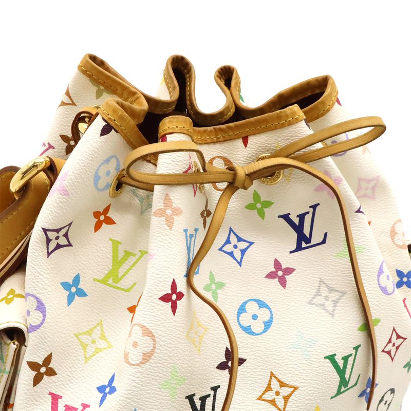 Louis Vuitton Monogram Multicolor Petite Noe Shoulder Bag — view 4