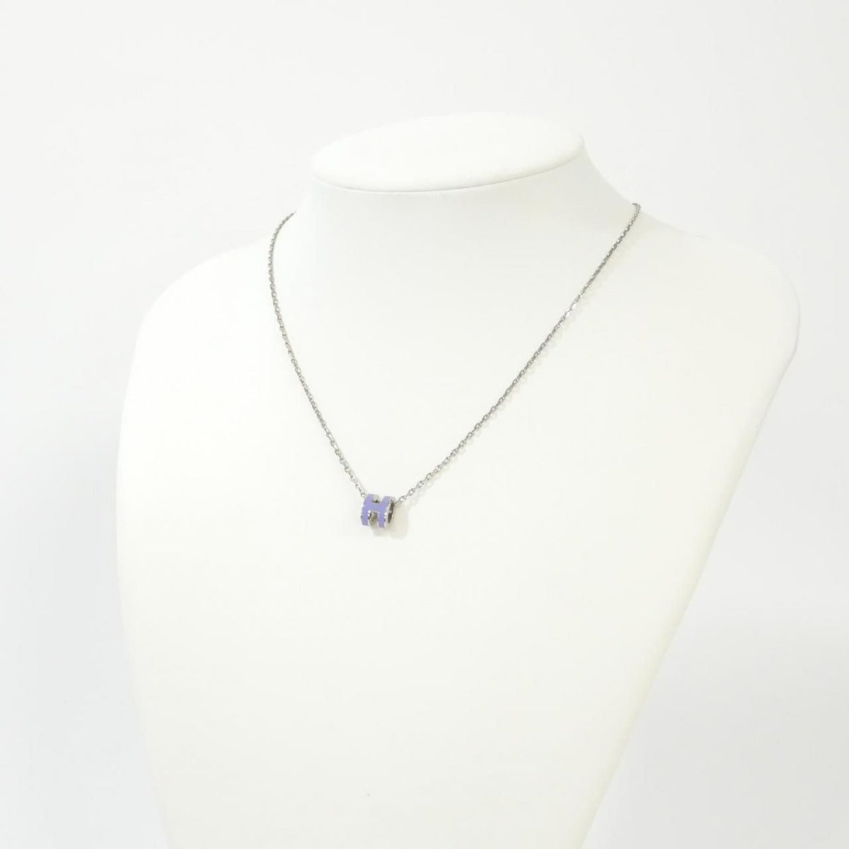 Hermes Pop Mini Necklace Lilas — view 4