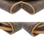 Louis Vuitton Pochette Twin PM Monogram Shoulder Bag 1047 — view 4