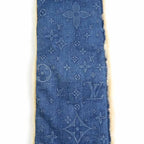 Louis Vuitton Scarf Echarpe Shearling Denim — view 4