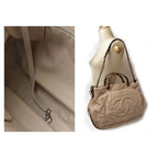 Chanel Tote Bag 2-Way Chain Quilted Stitching — view 2