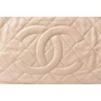 Chanel Tote Bag 2-Way Chain Quilted Stitching — view 9