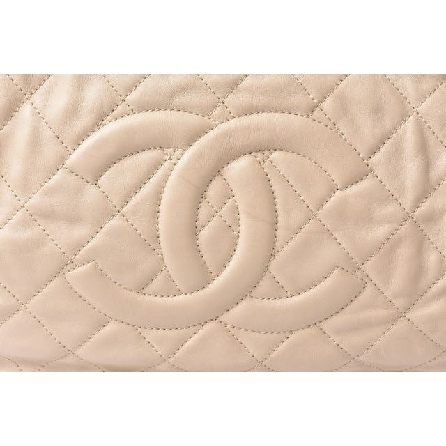 Chanel Tote Bag 2-Way Chain Quilted Stitching — view 9