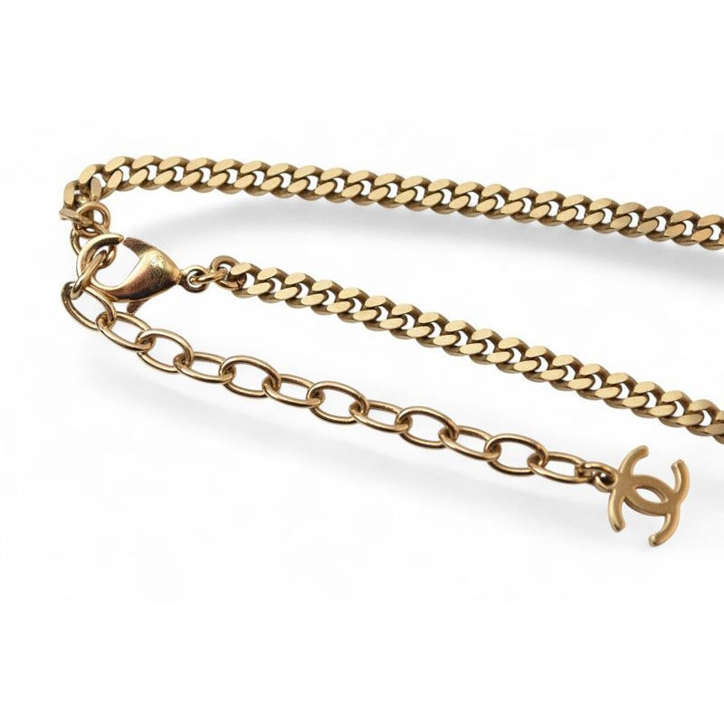 Chanel Long Necklace Pendant BOY Coco CC Tag C22 P — view 7