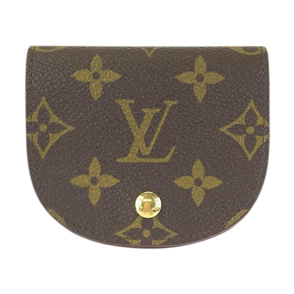 Louis Vuitton Monogram Porte-Monnaie Guse Brown Coin Purse