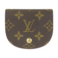 Louis Vuitton Monogram Porte-Monnaie Guse Brown Coin Purse