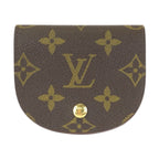 Louis Vuitton Monogram Porte-Monnaie Guse Brown Coin Purse