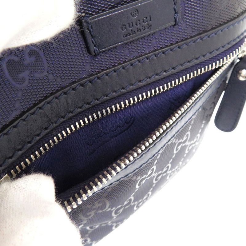 Gucci GG Imprime Shoulder Bag Crossbody Purple 0470 — view 7