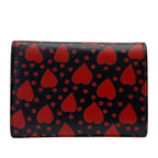 Saint Laurent Paris 6-stack Key Case Hook Compact Heart Motif Allover — view 2
