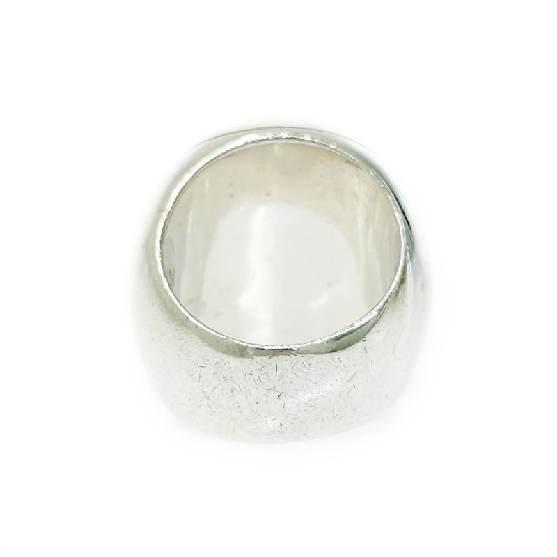Gucci Silver Stone Ring 32.3 g 925 Engraving — view 6