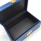 Louis Vuitton Epi Boite Atu Mini Trunk Blue Handbag — view 8