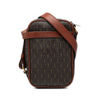 Saint Laurent YSL Monogram Brown Leather — view 2