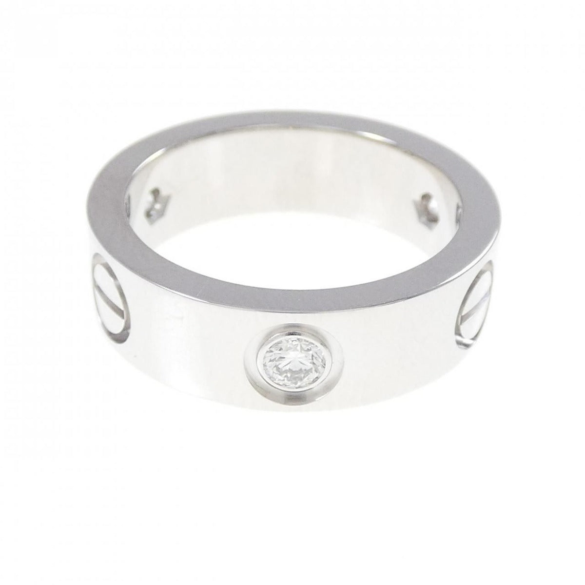 Cartier Love Half Diamond Ring