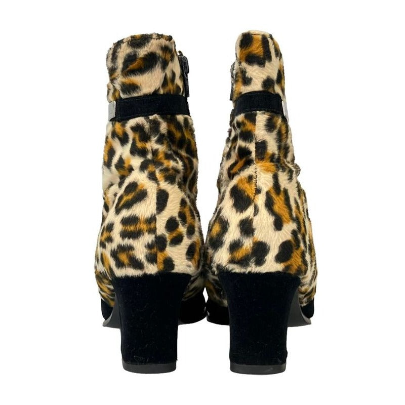 Fendi Leopard Short Boots Size 36 1/2 — view 2