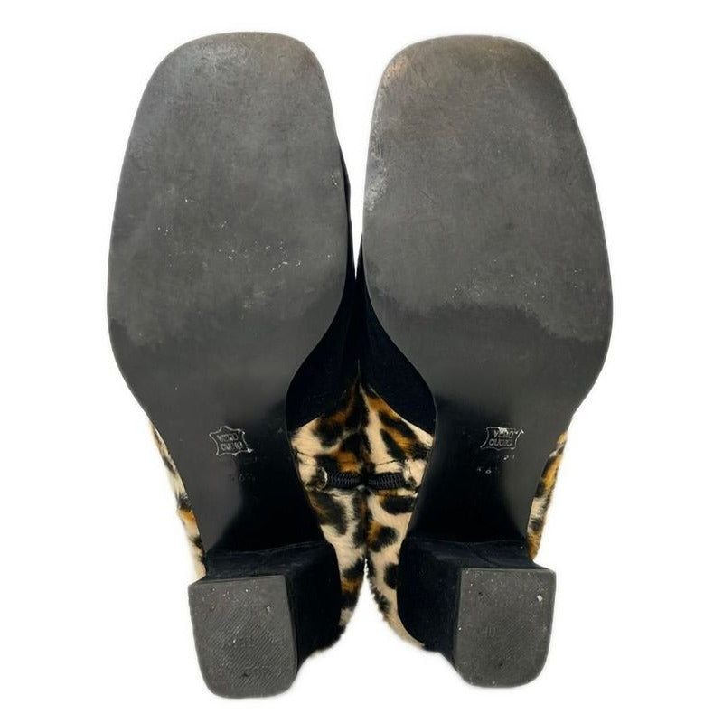 Fendi Leopard Short Boots Size 36 1/2 — view 4