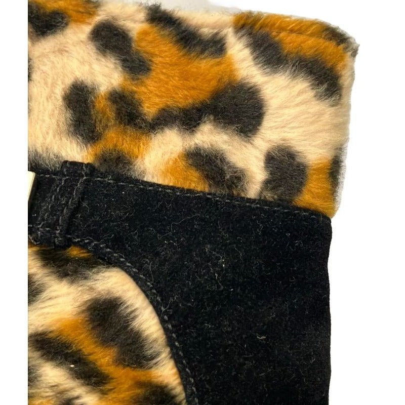Fendi Leopard Short Boots Size 36 1/2 — view 7