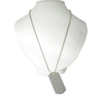 Gucci 925 Dog Tag Necklace