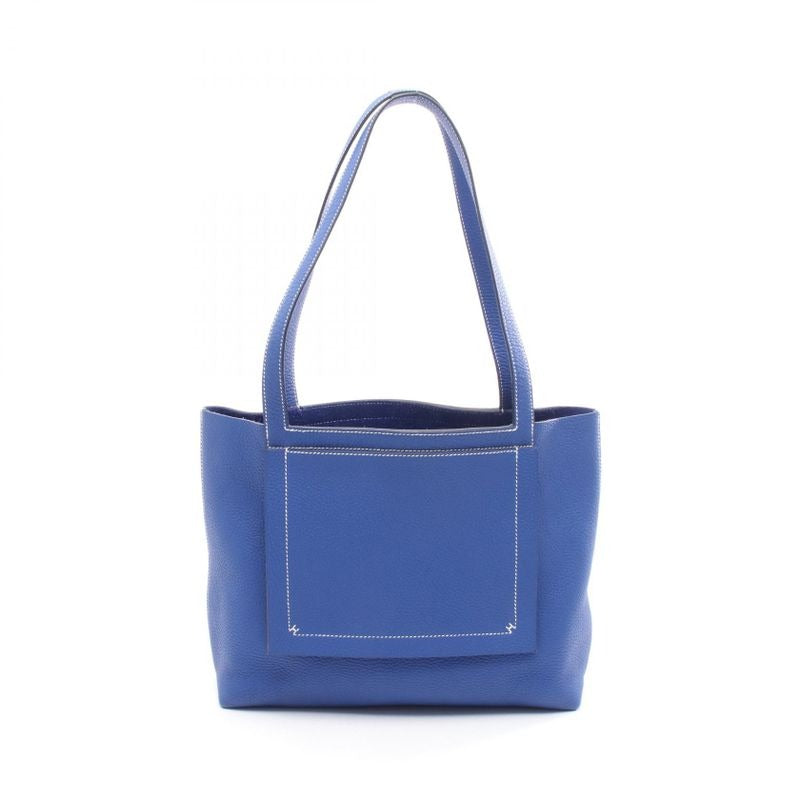 Hermes Tote Bag Cabas Serie 31 Blue Royale Leather — view 2
