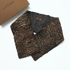 Loewe Shawl Astrakhan Fur Scarf