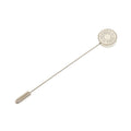 Hermes Metal White Pin Brooch