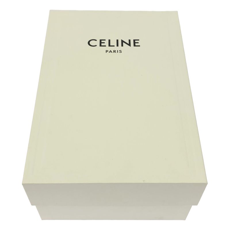 Celine Ankle Strap Flat Sandals 36 Black — view 7