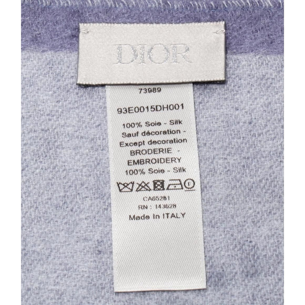 Dior Scarf Silk Double Face CD Logo — view 3