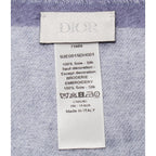 Dior Scarf Silk Double Face CD Logo — view 3